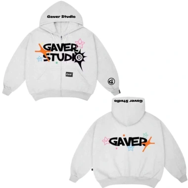 Áo khoác hoodie zip nam nữ họa tiết nổi bật form boxy nón to cá tính năng động - 218.250₫ 2