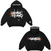 Áo khoác hoodie zip nam nữ họa tiết nổi bật form boxy nón to cá tính năng động - 218.250₫ 3
