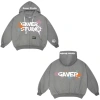 Áo khoác hoodie zip nam nữ họa tiết nổi bật form boxy nón to cá tính năng động - 218.250₫ 5