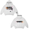 Áo khoác hoodie zip nam nữ họa tiết nổi bật form boxy nón to cá tính năng động - 218.250₫ 9