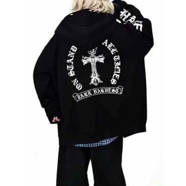 Áo Khoác Hoodie Zip Nam Nữ Nỉ Mềm Mịn Dày Dặn Chống Gió Thời Trang Mùa Đông 6