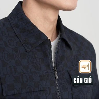 Áo khoác jacket nam cổ bẻ Vulcano monogram polyester cao cấp - Giá ưu đãi 1.399.000₫ 4 Áo khoác jacket nam cổ bẻ Vulcano monogram polyester cao cấp - Giá ưu đãi 1.399.000₫ 4