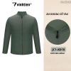 Áo khoác jacket nam trung niên Vĩnh Tiến 2 lớp cổ tàu cao cấp – Sang trọng, giảm còn 950k 8