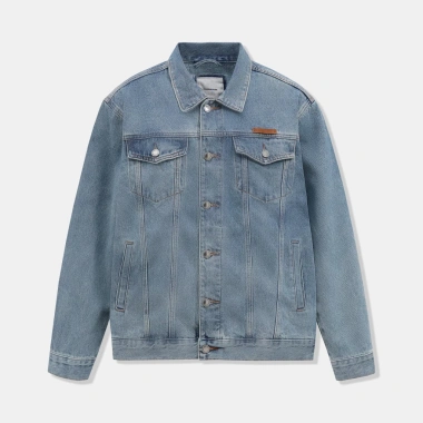 Áo khoác jean nam Classic ICON DENIM - Chất liệu dày dặn, giá 569k giảm sâu 3