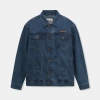 Áo khoác jean nam Classic ICON DENIM - Chất liệu dày dặn, giá 569k giảm sâu 4