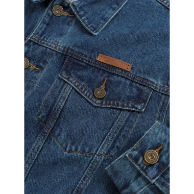 Áo khoác jean nam Classic ICON DENIM - Chất liệu dày dặn, giá 569k giảm sâu 6