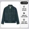 Áo khoác jean nam xanh đậm LADOS-2.078 – Cá tính, cao cấp, dễ phối, chỉ 359.000₫