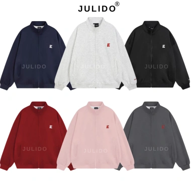 Áo khoác JULIDO vải nỉ 2 da form boxy, 4 mùa ấm áp - Giá chỉ 129.000₫