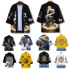 Áo khoác Kimono Nhật Bản, Trung Quốc – Dáng rộng Ukiyo‑e, áo choàng rồng, cardigan cosplay giá 158.448₫