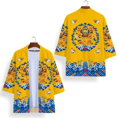 Áo khoác Kimono Nhật Bản, Trung Quốc – Dáng rộng Ukiyo‑e, áo choàng rồng, cardigan cosplay giá 158.448₫ 6 Áo khoác Kimono Nhật Bản, Trung Quốc – Dáng rộng Ukiyo‑e, áo choàng rồng, cardigan cosplay giá 158.448₫ 6