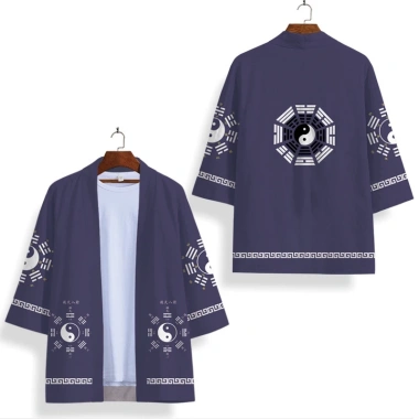 Áo khoác Kimono Nhật Bản, Trung Quốc – Dáng rộng Ukiyo‑e, áo choàng rồng, cardigan cosplay giá 158.448₫