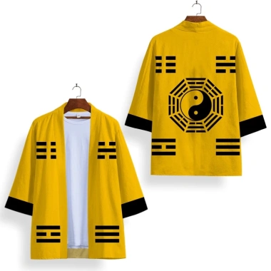 Áo khoác Kimono Nhật Bản, Trung Quốc – Dáng rộng Ukiyo‑e, áo choàng rồng, cardigan cosplay giá 158.448₫