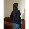Áo khoác len cardigan dài tay họa tiết chú cún QCCC loại 1, chỉ 19.9k 3