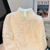 Áo khoác len cardigan dài tay họa tiết dập nổi KUNKUN SP211 Quảng Châu giảm giá 249k 5