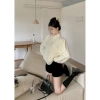 Áo khoác len cardigan dài tay họa tiết dập nổi KUNKUN SP211 Quảng Châu giảm giá 249k 8