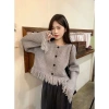 Áo khoác len cardigan dày dặn, họa tiết tua rua, xu hướng Hàn Quốc - 199.000₫ 3