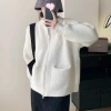 Áo khoác len cardigan dệt kim khóa kéo dày mịn phong cách Hàn Quốc Big Size SP50 Giá 219k 8