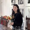 Áo khoác len cardigan lông thỏ QC mềm mịn dày dặn NGOMINH SP206 giá 229k 3