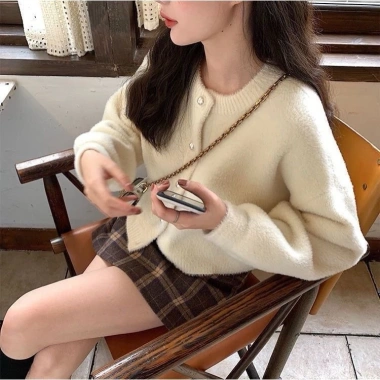 Áo khoác len cardigan lông thỏ QC mềm mịn dày dặn NGOMINH SP206 giá 229k 8 Áo khoác len cardigan lông thỏ QC mềm mịn dày dặn NGOMINH SP206 giá 229k 8