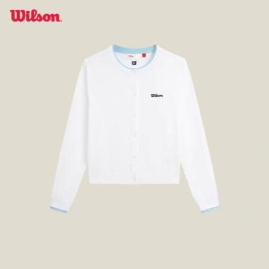 Áo Khoác Len Thể Thao Nữ Wilson Women Finish Cardigan - Mỏng nhẹ, 35% giảm, giá 3.571.000₫