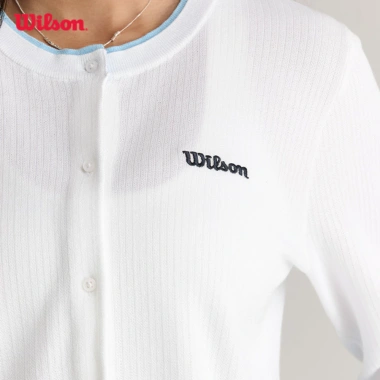 Áo Khoác Len Thể Thao Nữ Wilson Women Finish Cardigan - Mỏng nhẹ, 35% giảm, giá 3.571.000₫