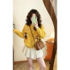 Áo khoác len thêu gấu hoạt hình dáng rộng - Cardigan dệt kim thời trang thu đông, 290.000₫ 4