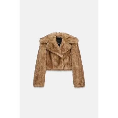 Áo khoác lông dáng ngắn Zara xuất - Siêu nhẹ, ấm áp, giảm giá 23% chỉ 705.000đ 4