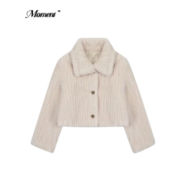 Áo khoác lông dày ngắn cổ đứng giữ ấm mùa thu đông retro nữ giá chỉ 124.027 VND 9 Áo khoác lông dày ngắn cổ đứng giữ ấm mùa thu đông retro nữ giá chỉ 124.027 VND 9