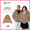 Áo khoác lông GUNO chính hãng – Mềm mịn, ấm áp, da cao cấp không bong, chỉ 625k