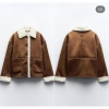 Áo khoác lông lót cừu phông Zara xuất khẩu - siêu ấm, giảm còn 620.000đ, giá gốc 750.200đ 6