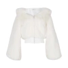 Áo khoác lông thỏ 2 lớp dày dặn croptop Hàn Quốc KUNKUN SP45 - Giá 339k 3