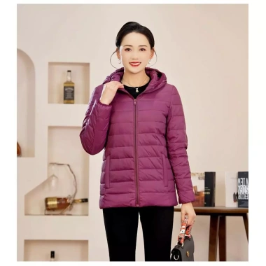 Áo khoác lông vũ trung niên nữ siêu nhẹ ấm, size 47-83kg, áo phao cho mẹ bà, mã A12 giảm còn 517.500₫