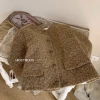 Áo khoác lông xù cúc đồng AKLXCD giảm giá 640k - phong cách trẻ trung, ấm áp 5