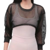 Áo khoác lưới croptop thể thao nữ UNIQ - tay dài, mũ, thoáng khí, 148k 8