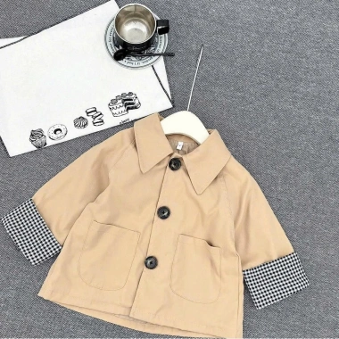 Áo khoác măng tô 2 lớp xinh xắn cho bé gái mùa thu đông 10-30kg nhẹ giữ ấm giá 159k 7 Áo khoác măng tô 2 lớp xinh xắn cho bé gái mùa thu đông 10-30kg nhẹ giữ ấm giá 159k 7