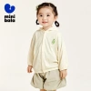 Áo khoác mỏng Minibala trẻ em cotton nguyên chất chống nắng mùa hè, thoáng khí, điều hòa không khí giảm giá 336.960₫ 7