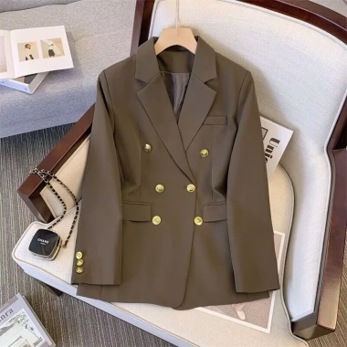 Áo khoác mùa xuân nữ 2.025 – Blazer Hàn Quốc thoải mái, rộng rãi, ôm sát, thời trang, 181.604₫ 23 Áo khoác mùa xuân nữ 2.025 – Blazer Hàn Quốc thoải mái, rộng rãi, ôm sát, thời trang, 181.604₫ 23