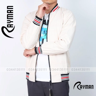Áo Khoác Nam 2 Lớp Big Size Rayman Bomber Dù Gió Đen Xanh Đen Kem Giá 211.200₫