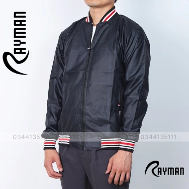 Áo Khoác Nam 2 Lớp Big Size Rayman Bomber Dù Gió Đen Xanh Đen Kem Giá 211.200₫
