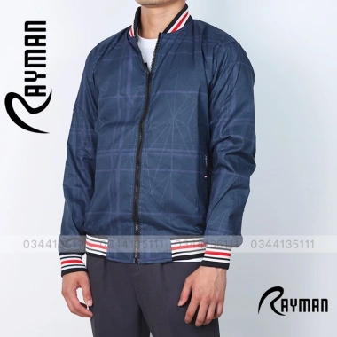 Áo Khoác Nam 2 Lớp Big Size Rayman Bomber Dù Gió Đen Xanh Đen Kem Giá 211.200₫