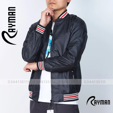 Áo Khoác Nam 2 Lớp Big Size Rayman Bomber Dù Gió Đen Xanh Đen Kem Giá 211.200₫