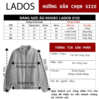 Áo Khoác Nam Bomber The Matrix Dance LADOS-2.132 Cổ Bẻ, Lót Dù, Túi Trong - Streetwear Cao Cấp 359k 7