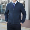 Áo khoác nam bomber VARDINO AK81-83 bo chun gấu, tay bo, màu xanh bộ đội & xám – Giá ưu đãi 1,187,500₫ 3