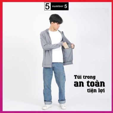 Áo khoác nam chống nắng thông hơi, túi khoá kéo, che mặt - Giá chỉ 58.000₫ 6
