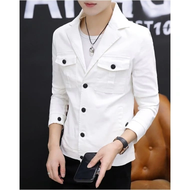 Áo khoác nam cổ vest sang chảnh, nam tính, trẻ trung - Giá chỉ 271.000đ