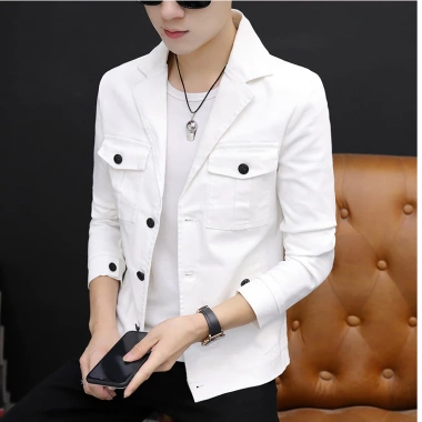 Áo khoác nam cổ vest sang chảnh, nam tính, trẻ trung - Giá chỉ 271.000đ