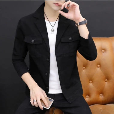 Áo khoác nam cổ vest sang chảnh, nam tính, trẻ trung - Giá chỉ 271.000đ