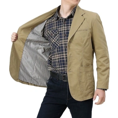 Áo khoác nam cotton Jeep Shield dáng rộng phù hợp trung niên, giá 574.475đ