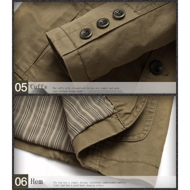 Áo khoác nam cotton Jeep Shield dáng rộng phù hợp trung niên, giá 574.475đ 9 Áo khoác nam cotton Jeep Shield dáng rộng phù hợp trung niên, giá 574.475đ 9