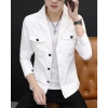 Áo khoác nam dài tay cổ vest T6 phong cách công sở tiệc, giảm giá hấp dẫn 7